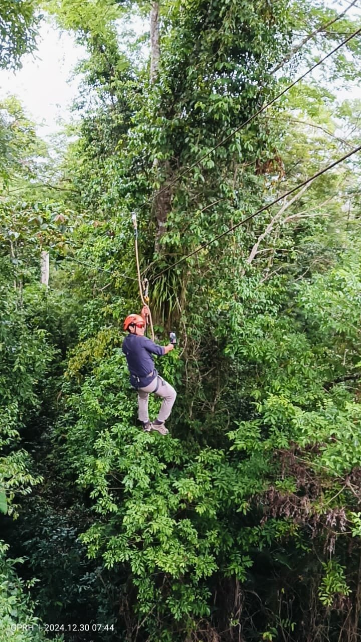 Amazon Camp Tours — zip line